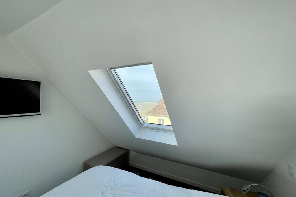 Duplex Avec Jacuzzi Vue Imprenable Sur La Baie De Wissant Apartment Exterior foto