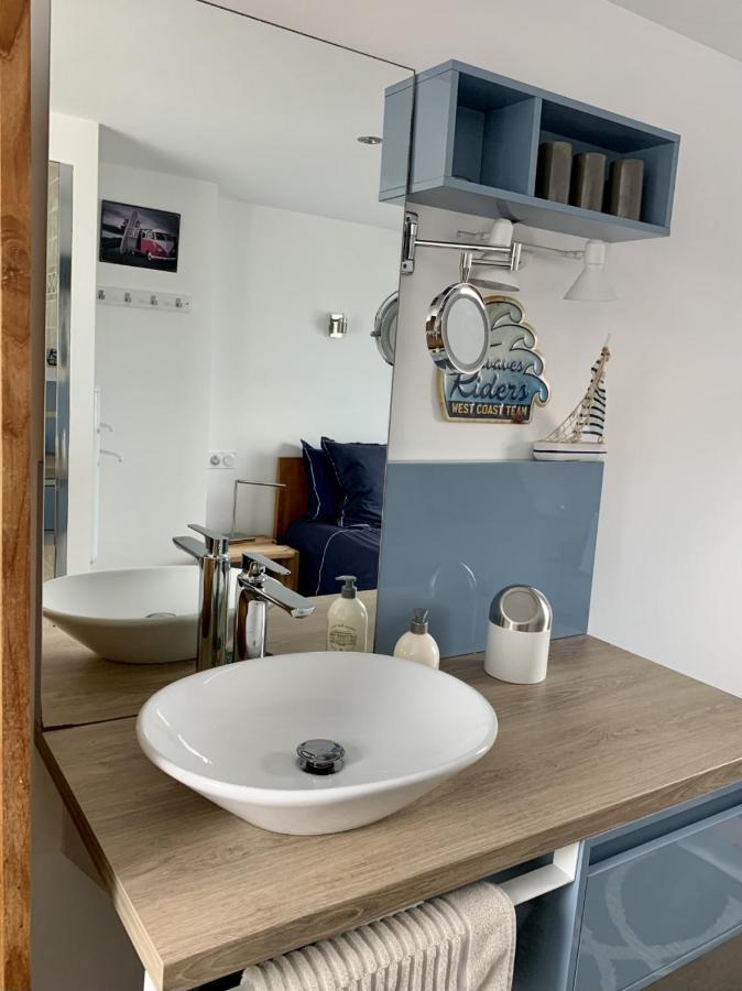Duplex Avec Jacuzzi Vue Imprenable Sur La Baie De Wissant Apartment Exterior foto
